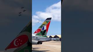 Whizzing off with the M-346 and Alpha Jets!