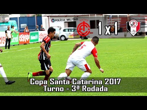 GOLS: INTER DE LAGES 1 X 1 JOINVILLE - COPA SC 2017 - 22/10/2017