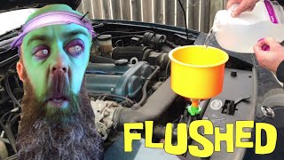 NA Miata - Coolant Flush and Fill (Halloween Edition)!