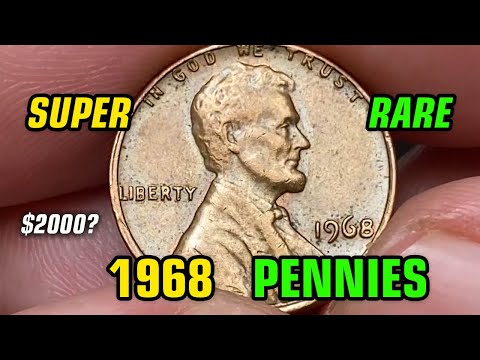 The shocking value of a 1968 penny coin