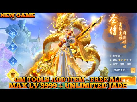 God And Demons MMO GM Tools Add Item - Max Level 9999 + Full Jade & Ingot , And More