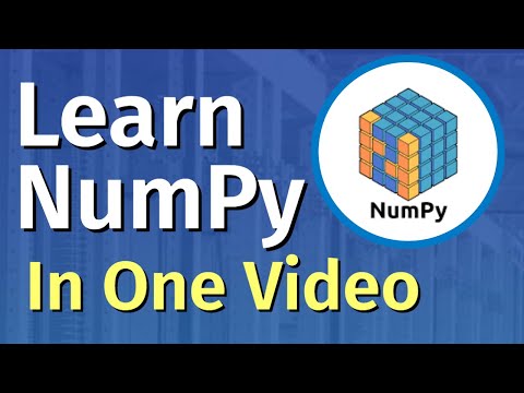 Learn Learn NumPy in One Video - Mind Luster