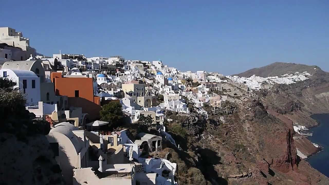Vacancier Transat - Le coucher de soleil à Oia