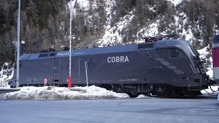 preview picture of video 'Taurus 1116 182 COBRA OBB Innsbruck-Brenner/Brennero 15 02 2014'