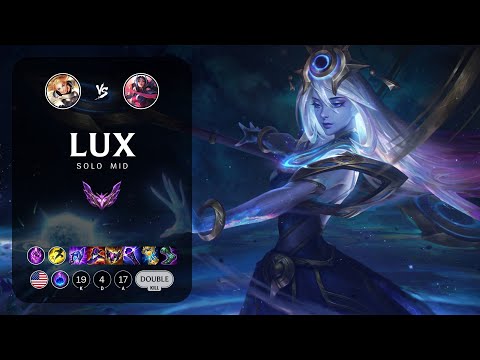 Lux Mid vs Irelia - NA Master Patch 13.13