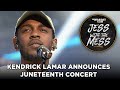 Kendrick Lamar Announces Juneteenth Concert; Drake Deletes KDot Disses Via IG + More
