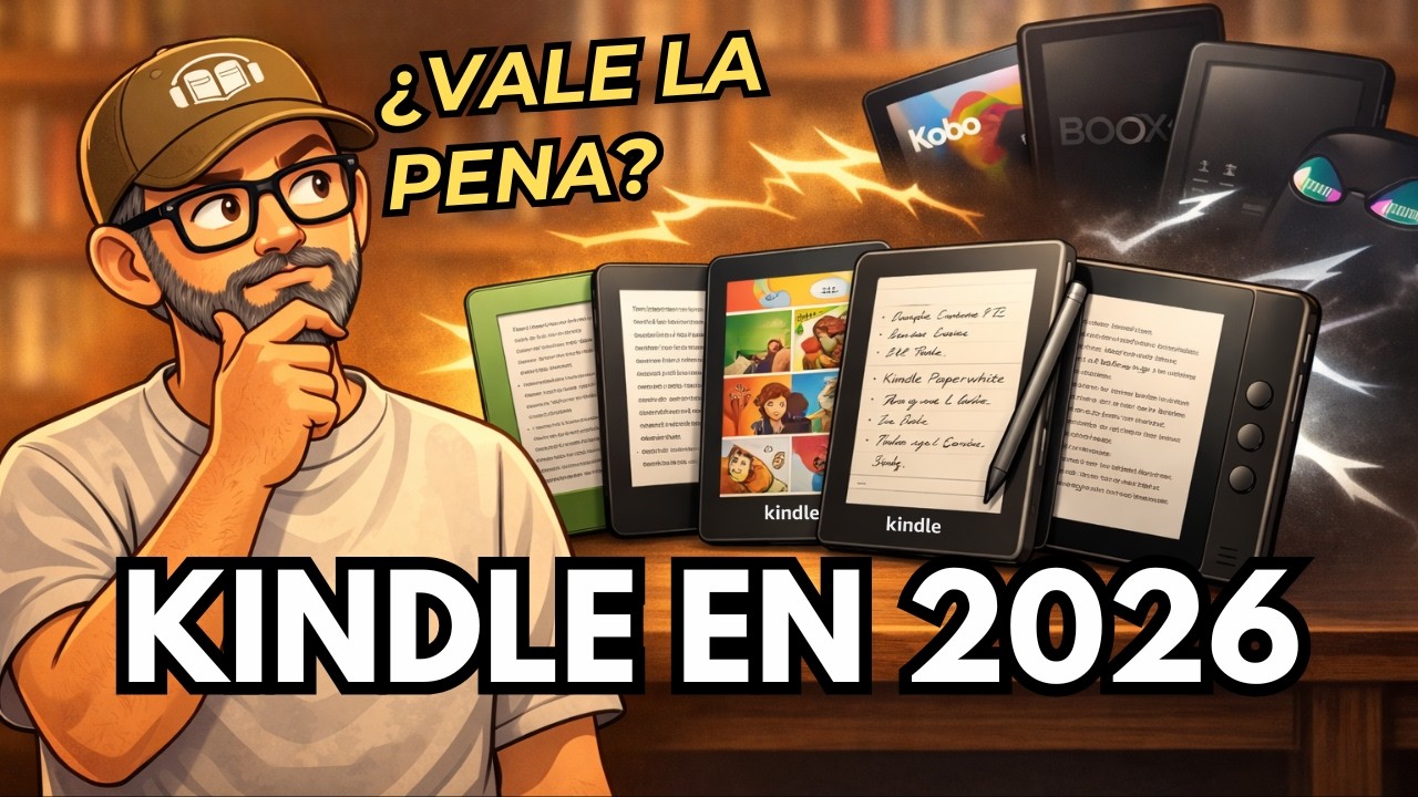 KINDLE en 2026 📚 ¿Vale la pena o hay mejores eReaders?