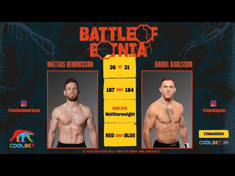 Battle of Botnia 10 Mattias Henriksson vs. Daniel Karlsson