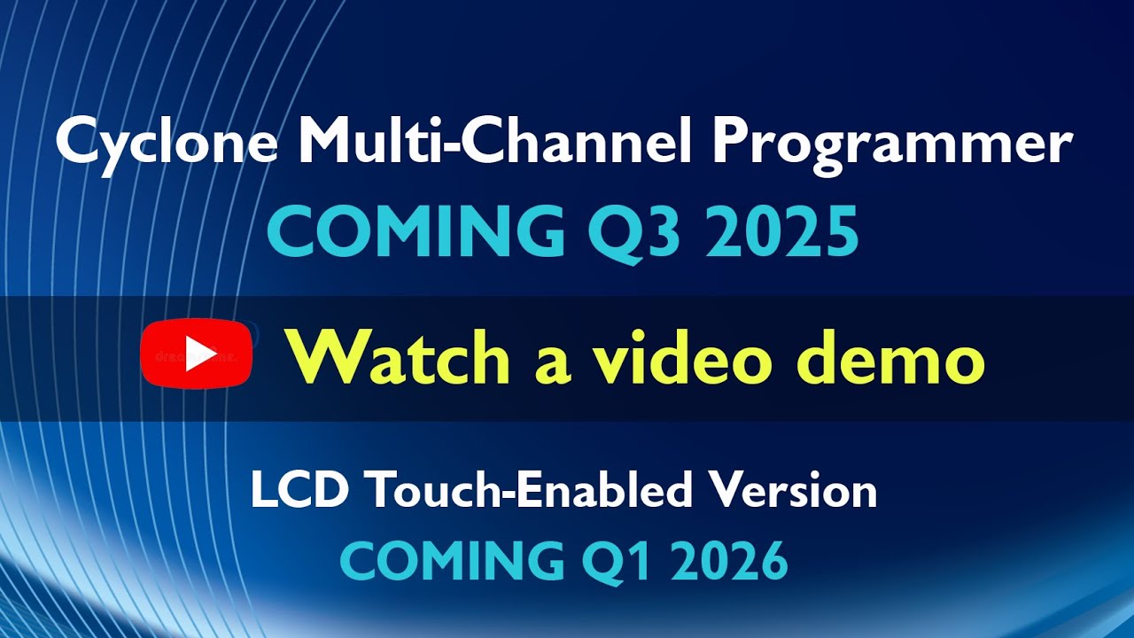 Cyclone Multi Channel Programmer Parallel Programming Demonstration for Homepage