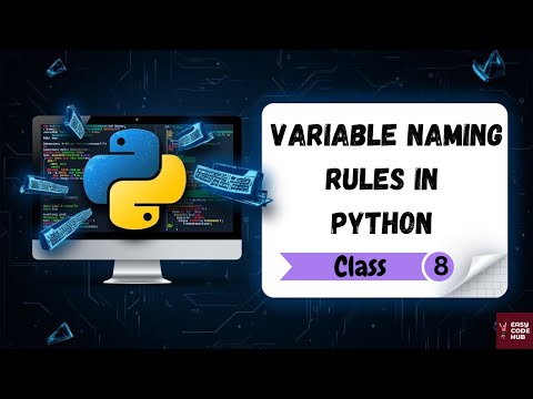 Variable Naming Rules In Python Easy_code_hub Class 8
