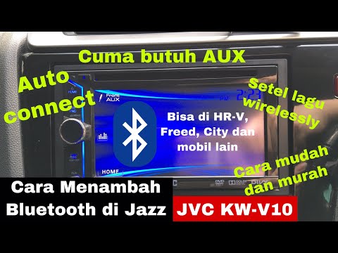 Tutorial Agar JVC KW-V10 Support Bluetooth di Jazz RS GK5 atau HR-V, City, Freed | Cara Murah