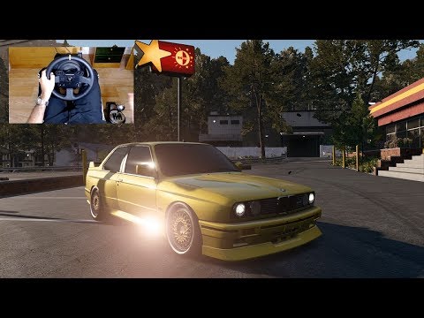 NFS PAYBACK - BMW M3 E30 - Test Drive with THRUSTMASTER TX + TH8A - 1080p60FPS