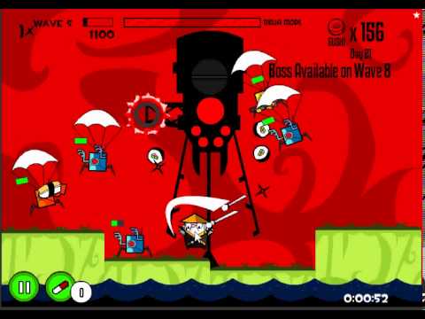 Ninja Hamsters vs Robots (Levels 1-12)