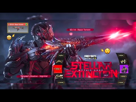 Buying STELLAR EXTINCTION MYTHIC Drop • Mythic SO-14 - Razor Torrent | Call Of Duty:Mobile