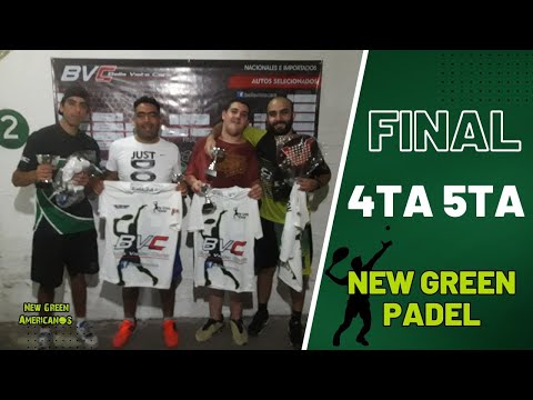Final «New Green Master» 4ta 5ta 17/12/2017 (Parte2)