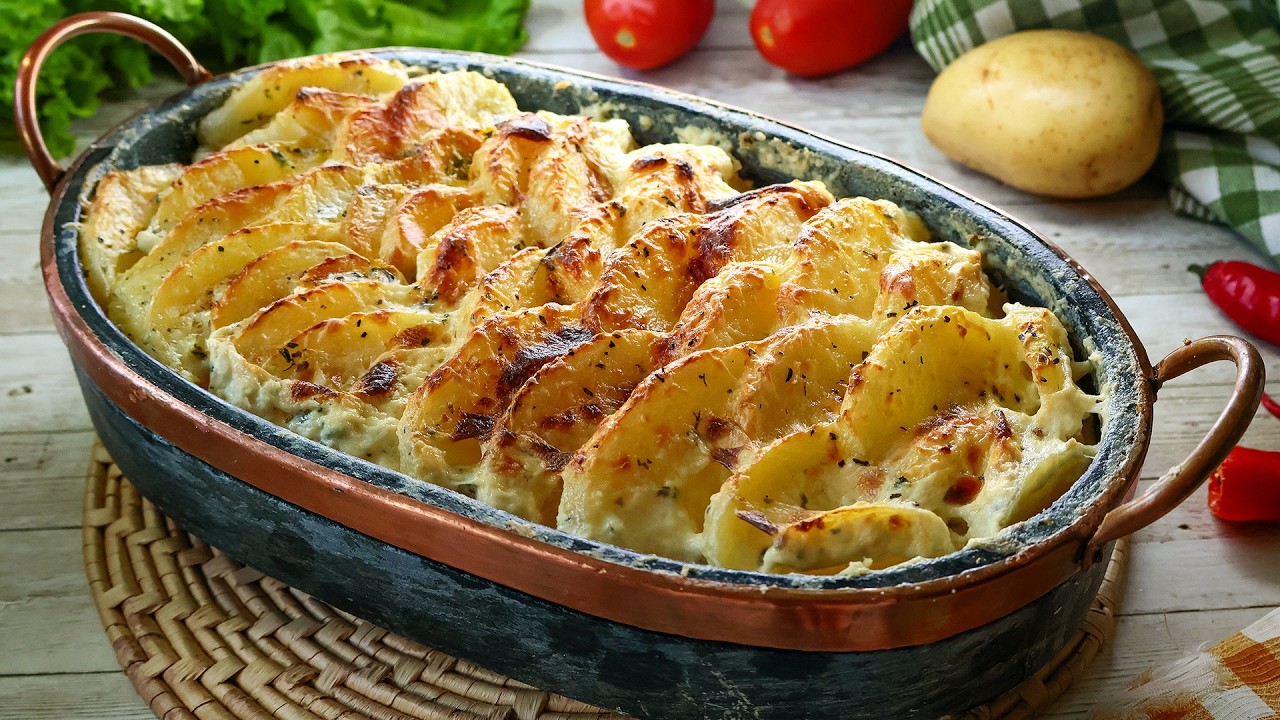 VOCÊ NUNCA VAI FAZER BATATA DE OUTRO JEITO DEPOIS DESTA RECEITA