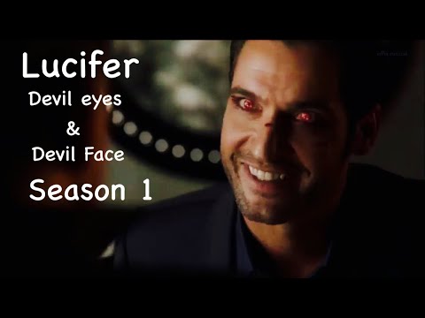 Lucifer | ALL Lucifer Devil Eyes and Faces in Season 1