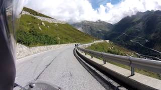 preview picture of video 'Motoweek 2014 - Grimsel Pass, Gletsch, Oberwald'