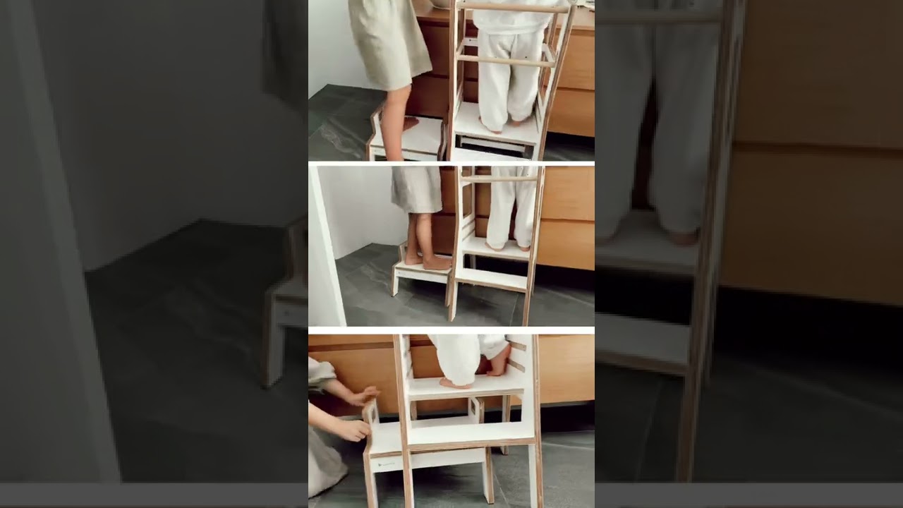 My Duckling Adjustable Learning Tower White