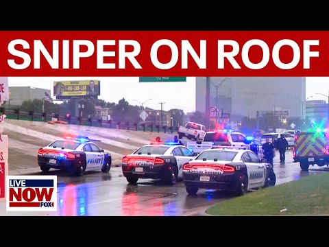 Video | Dallas ICE shooting: 3 detainees shot by sniper on roof, shooter dead