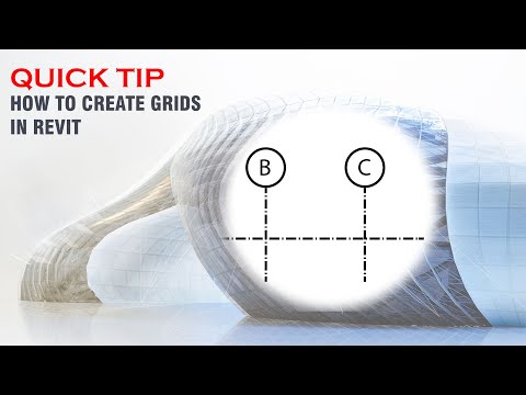 How to create Grids in REVIT