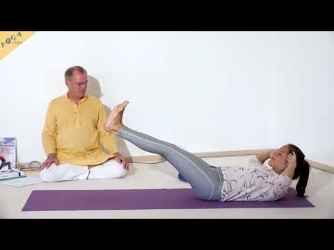 Boot-Pose auf dem Rücken - Yoga Asana Lexikon