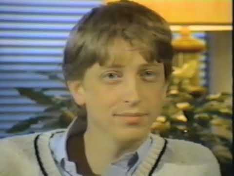 Macintosh 1984 Promotional Video -  with Bill Gates!