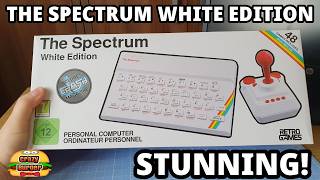THE Spectrum White Edition - A Stunning Recreation of the 48k Rubber Keyed Wonder!