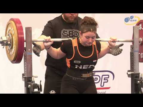 Women Jr 63kg & Men Jr 83kg A - 2025 European SJr, Junior & SOI Classic Powerlifting Championships