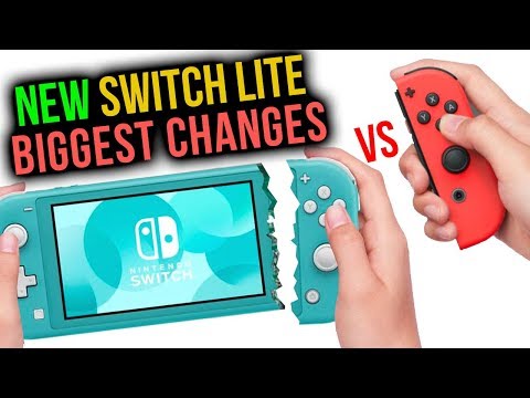 Switch Lite vs Switch: 10 BIGGEST CHANGES