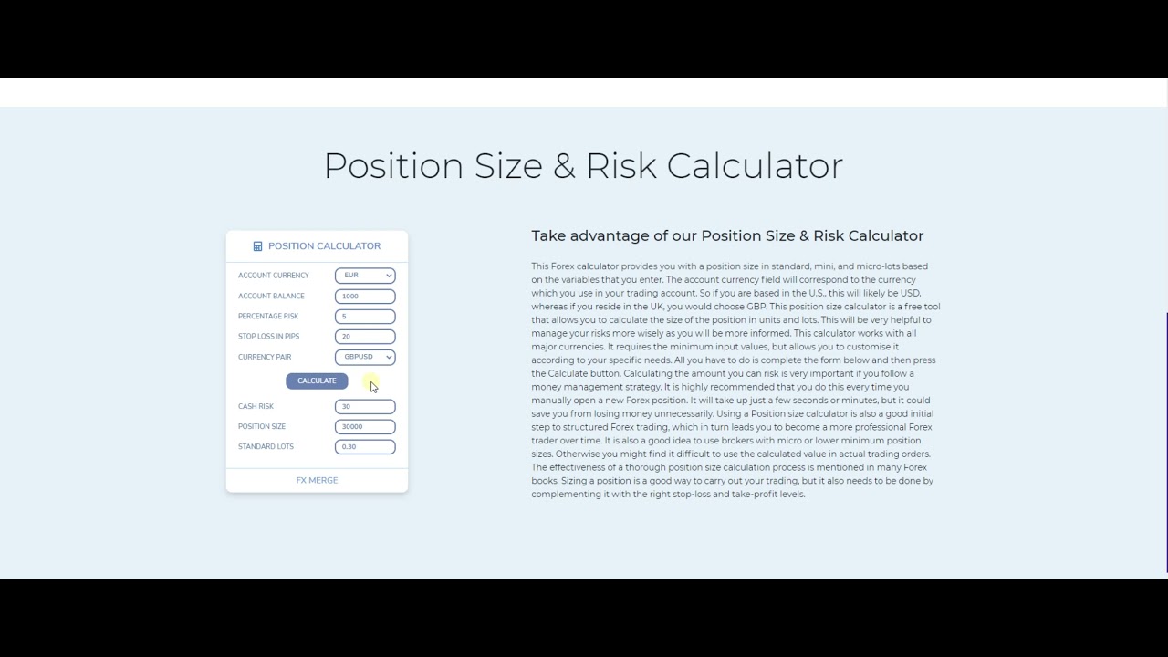 Máy tính kích thước vị trí