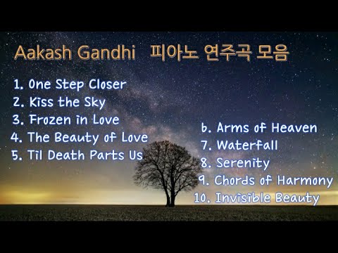 아아카쉬 간디(Aakash Gandhi) 피아노 연주곡 모음