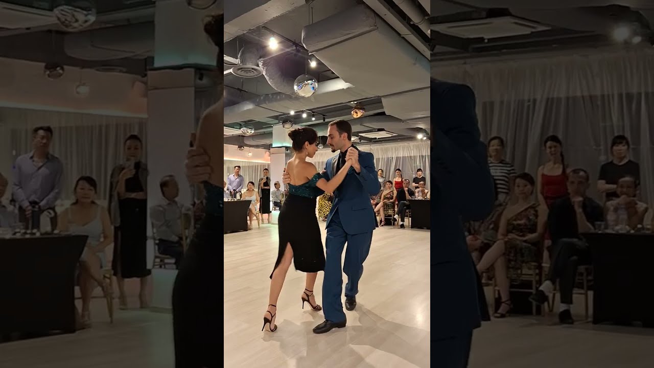 Video thumbnail for El Marne, Juan D'Arienzo (2/4). Gianpiero & Lorena in Singapore. 9 March 2024.