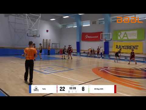 Tartu University BS 2005 vs BS Rīga 2005 U15