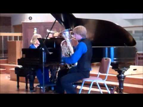 David Hamaker - Horovitz Euphonium Concerto 2nd Movement