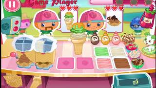 Strawberry Shortcake Ice Cream Swirling soft ice cream in Cool Breeze Coast Line Part 4 Game Player
