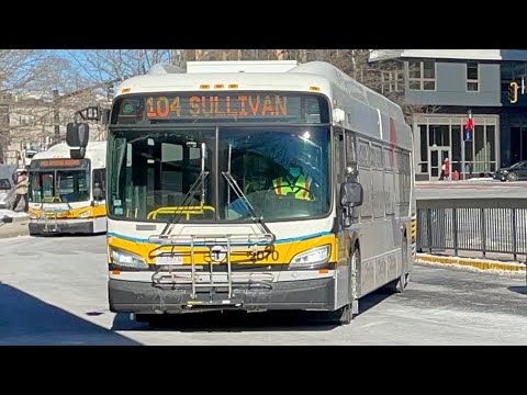 Yoshi & Tails: The Malden Duo! | Yoshi's Ride Series {S14-E21} - Riding the 104 🚌 - {MBTA}