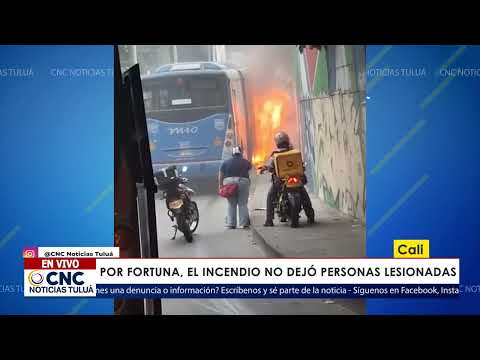 ATAQUE EN TULUÁ DEJA UN HERIDO, HOMICIDIO EN ANDALUCÍA E INCENDIO DE BUS EN CALI