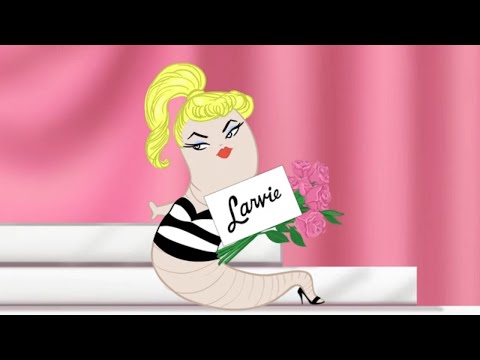 Introducing Larvie The Teenage Fashion Maggot- Kickstarter Campaign