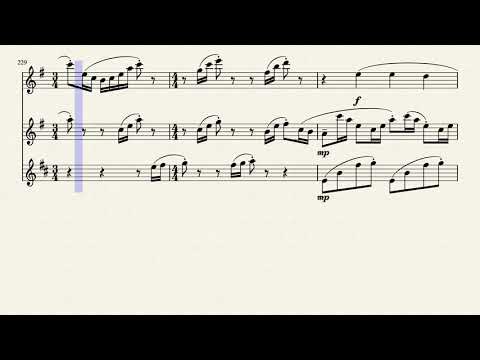 Birds for Sax Trio (WIP) by Comp. by Herman Beeftink