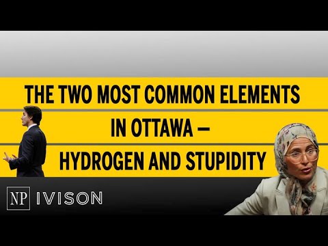 The two most common elements in Ottawa — hydrogen and stupidity