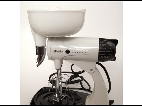 Vintage Sunbeam Mixmaster Demo, Juicer Attachment,...
