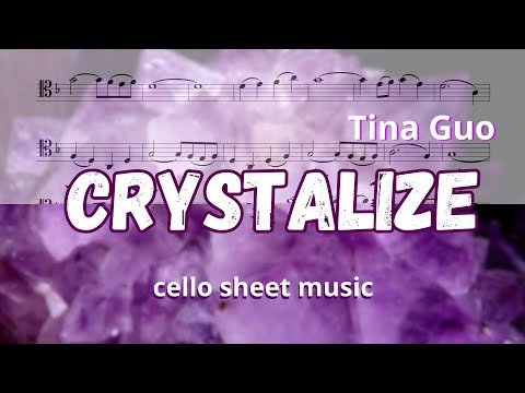 Crystalize by Tina Guo | cello sheet music | #cellotutorial