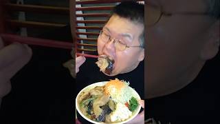 白飯が無いと始まらない『ブタとナスの味噌炒め』#飯テロ#shorts