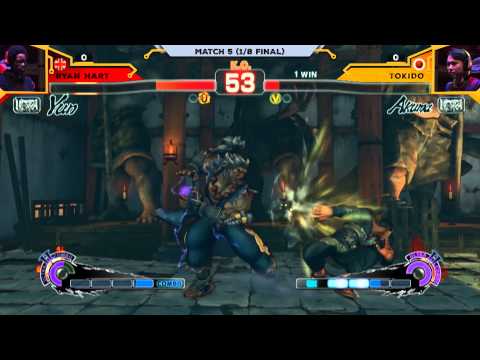 USFIV: Ryan Hart vs MCZ Tokido - Red Bull Kumite 2015