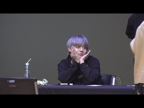191206 신나라 팬싸인회 박지훈 Park Ji Hoon Fansign Event
