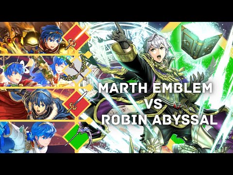 【FEH】MARTH OUTSMARTS ROBIN! Marth Emblem vs. ABYSSAL Legendary Robin