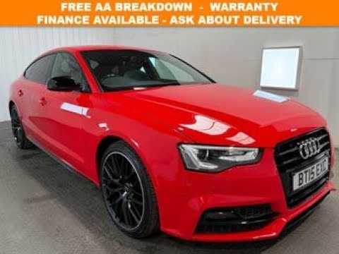 AUDI A5 2.0 TDI Black Edition Plus Sportback 5dr Diesel Manual Euro 5 (s/s) (177 ps)