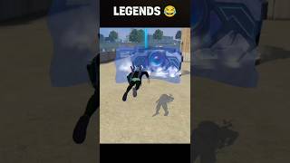 Normal Players Vs Legends Using Gloo Wall 😂 Garena Free Fire