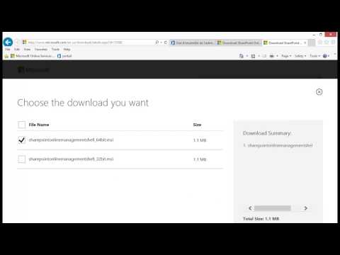 comment installer sharepoint